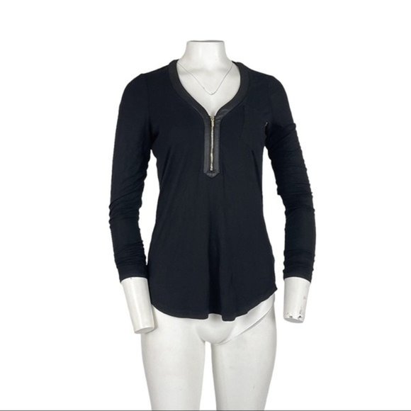 Bebe High Low Tunic Black Size XS - Picture 1 of 3